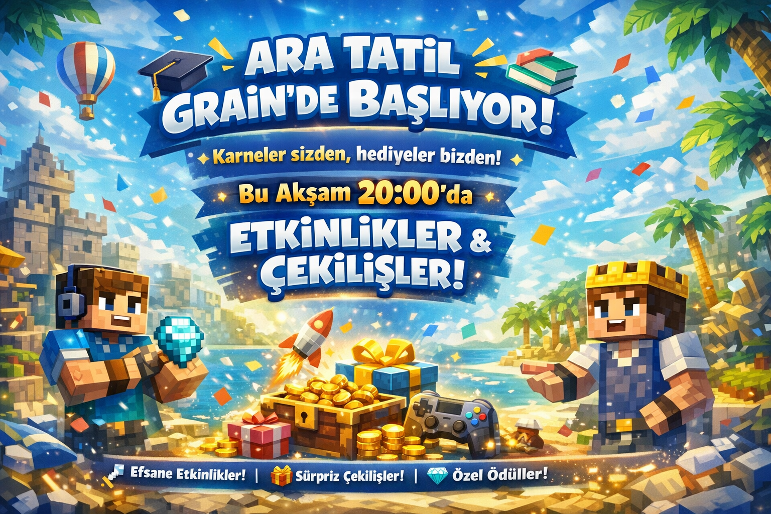 📚✨ ARA TATİL GRAİN’DE BAŞLIYOR! ✨📚